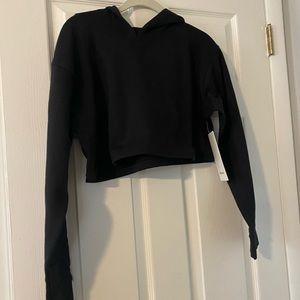 All yours cropped hoodie